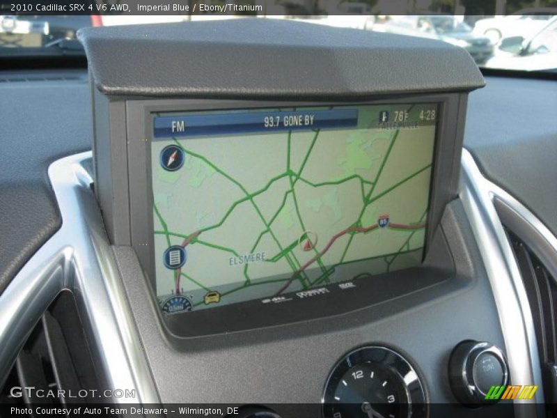 Imperial Blue / Ebony/Titanium 2010 Cadillac SRX 4 V6 AWD