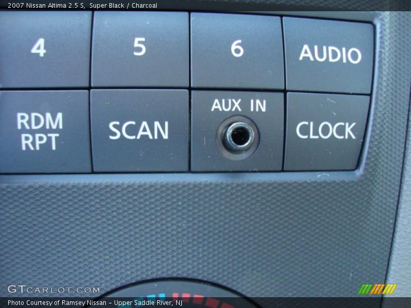Super Black / Charcoal 2007 Nissan Altima 2.5 S