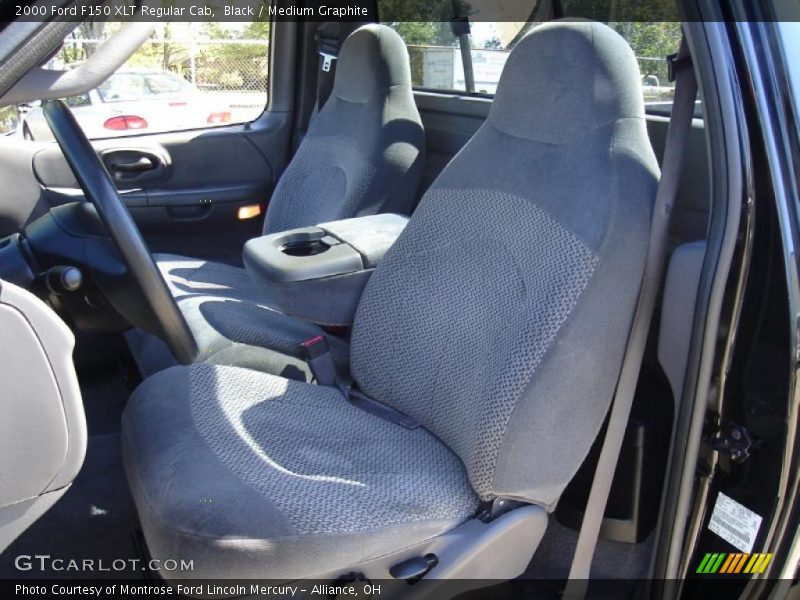 Black / Medium Graphite 2000 Ford F150 XLT Regular Cab