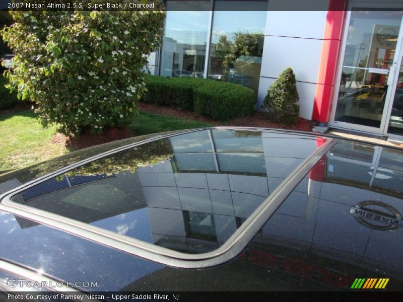 Super Black / Charcoal 2007 Nissan Altima 2.5 S