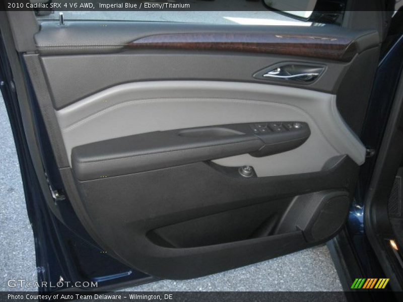 Imperial Blue / Ebony/Titanium 2010 Cadillac SRX 4 V6 AWD