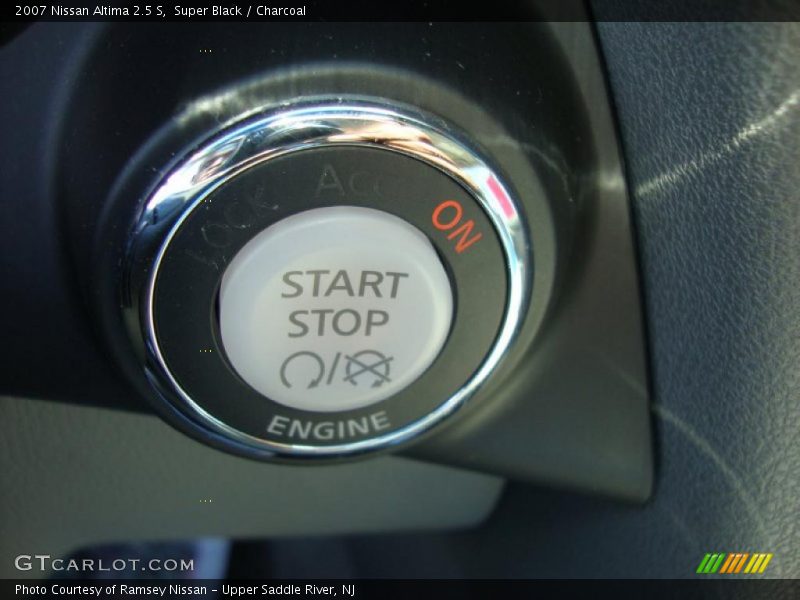 Super Black / Charcoal 2007 Nissan Altima 2.5 S
