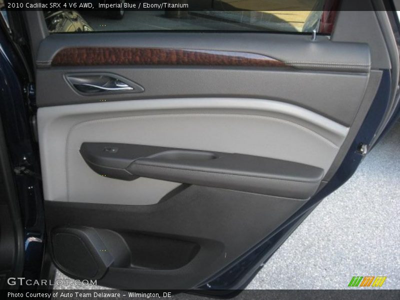 Imperial Blue / Ebony/Titanium 2010 Cadillac SRX 4 V6 AWD