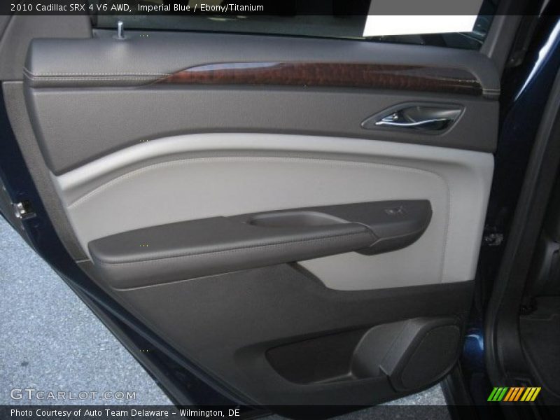 Imperial Blue / Ebony/Titanium 2010 Cadillac SRX 4 V6 AWD