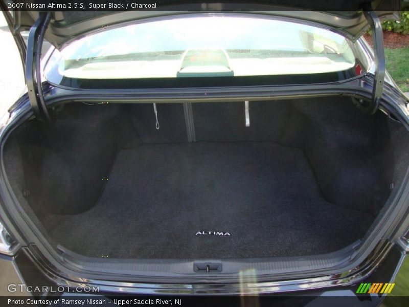 Super Black / Charcoal 2007 Nissan Altima 2.5 S