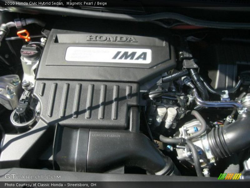  2010 Civic Hybrid Sedan Engine - 1.3 Liter SOHC 8V i-VTEC 4 Cylinder IMA Gasoline/Electric Hybrid