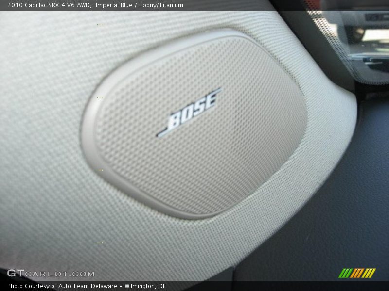 Imperial Blue / Ebony/Titanium 2010 Cadillac SRX 4 V6 AWD