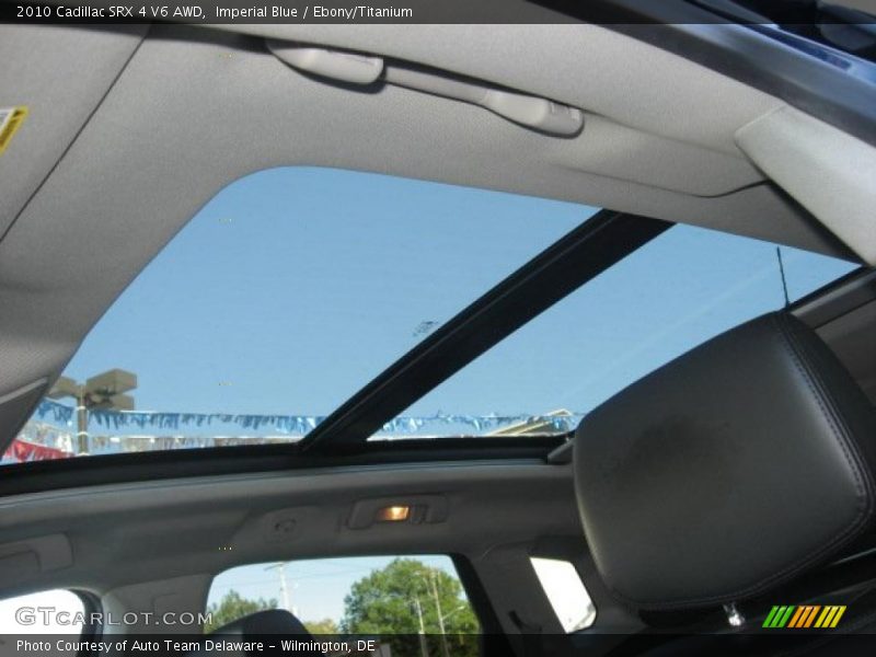 Imperial Blue / Ebony/Titanium 2010 Cadillac SRX 4 V6 AWD