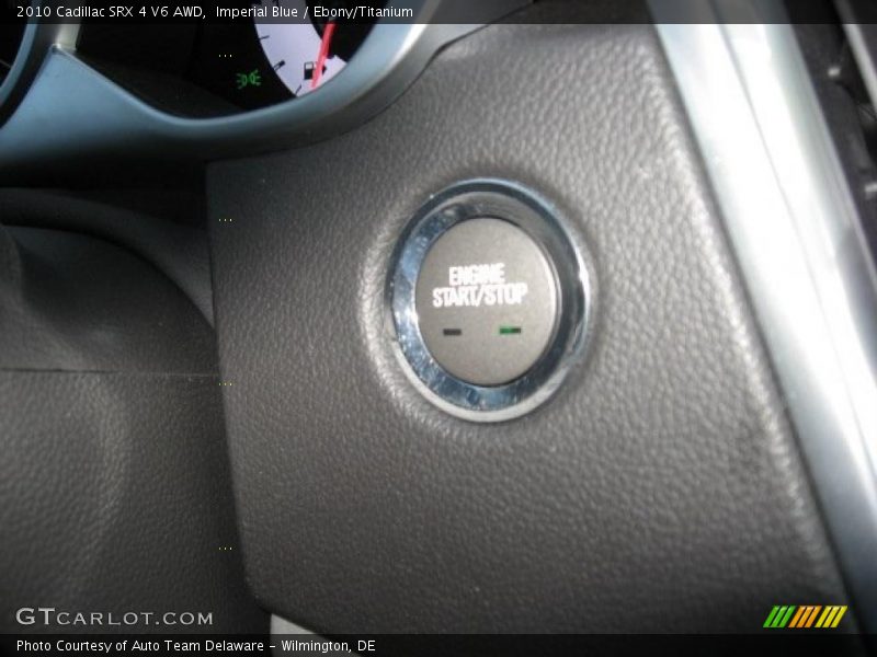 Imperial Blue / Ebony/Titanium 2010 Cadillac SRX 4 V6 AWD