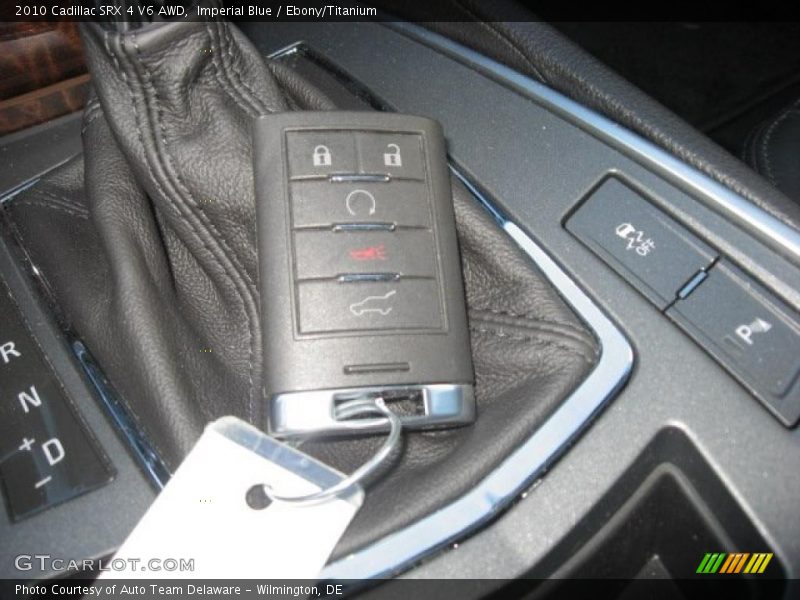 Imperial Blue / Ebony/Titanium 2010 Cadillac SRX 4 V6 AWD