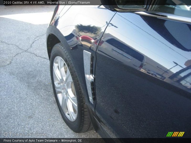 Imperial Blue / Ebony/Titanium 2010 Cadillac SRX 4 V6 AWD