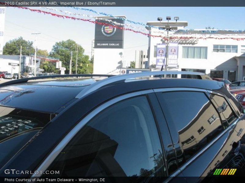 Imperial Blue / Ebony/Titanium 2010 Cadillac SRX 4 V6 AWD
