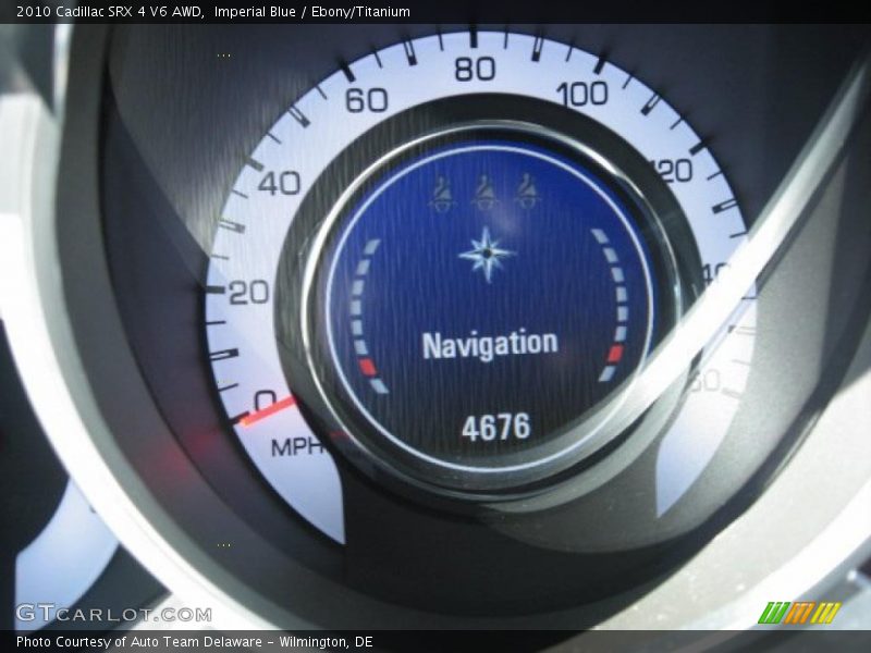 Imperial Blue / Ebony/Titanium 2010 Cadillac SRX 4 V6 AWD