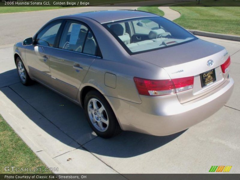 Golden Beige / Beige 2006 Hyundai Sonata GLS