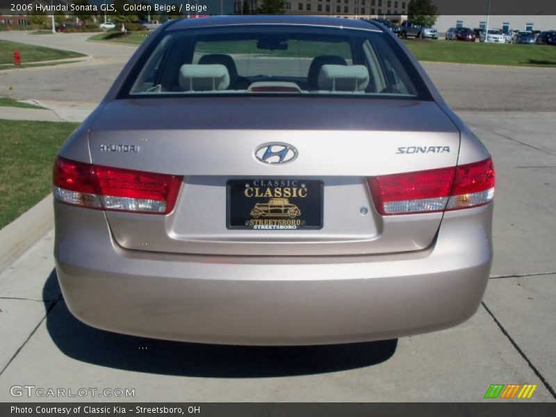 Golden Beige / Beige 2006 Hyundai Sonata GLS