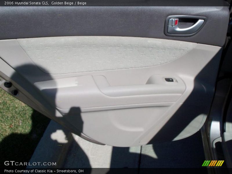 Golden Beige / Beige 2006 Hyundai Sonata GLS