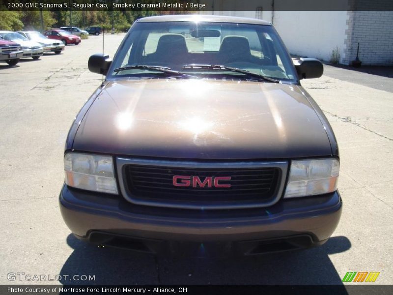 Smokey Caramel Metallic / Beige 2000 GMC Sonoma SL Regular Cab