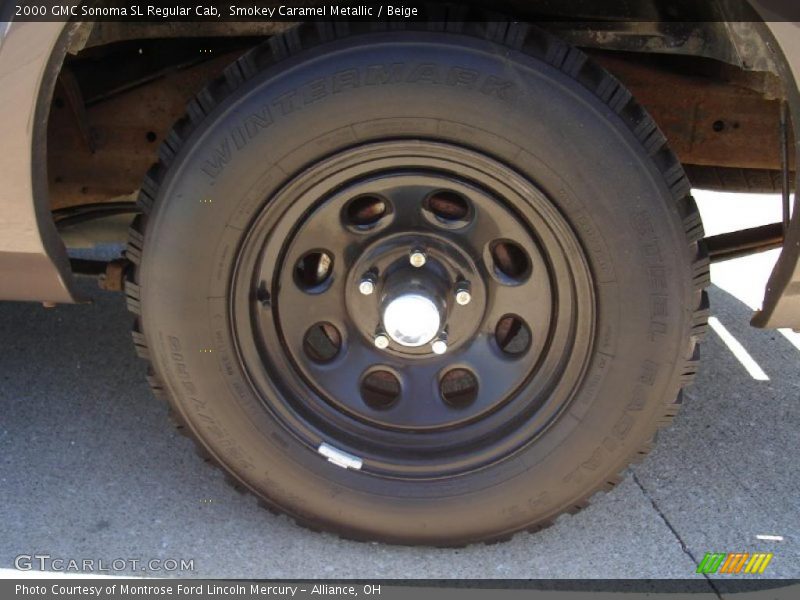 Smokey Caramel Metallic / Beige 2000 GMC Sonoma SL Regular Cab