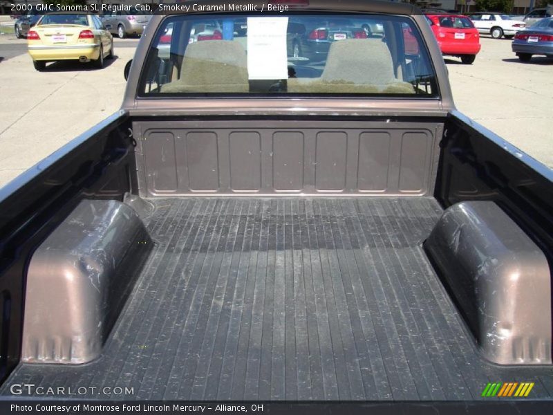 Smokey Caramel Metallic / Beige 2000 GMC Sonoma SL Regular Cab