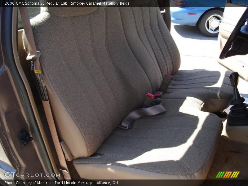 Smokey Caramel Metallic / Beige 2000 GMC Sonoma SL Regular Cab