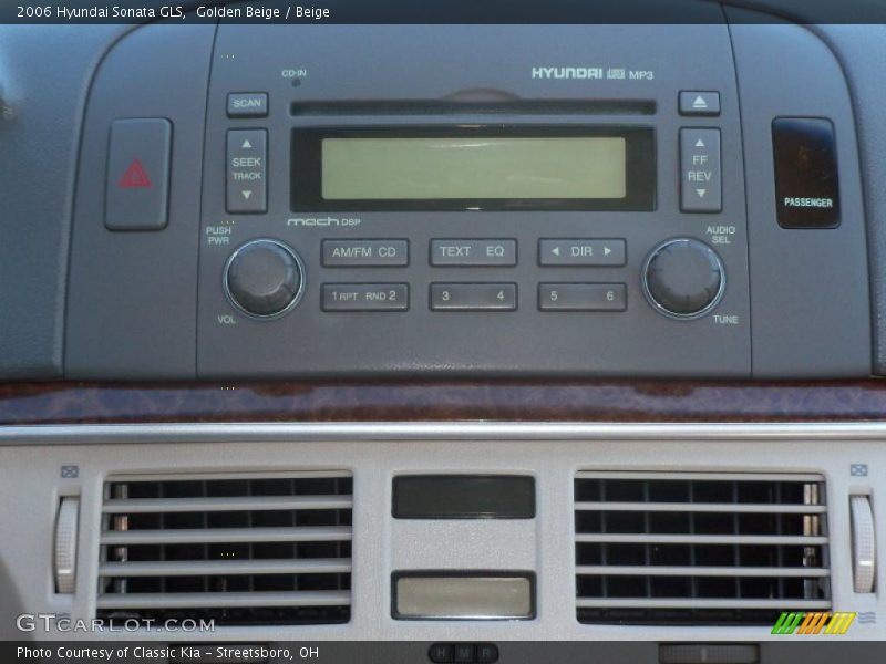 Golden Beige / Beige 2006 Hyundai Sonata GLS