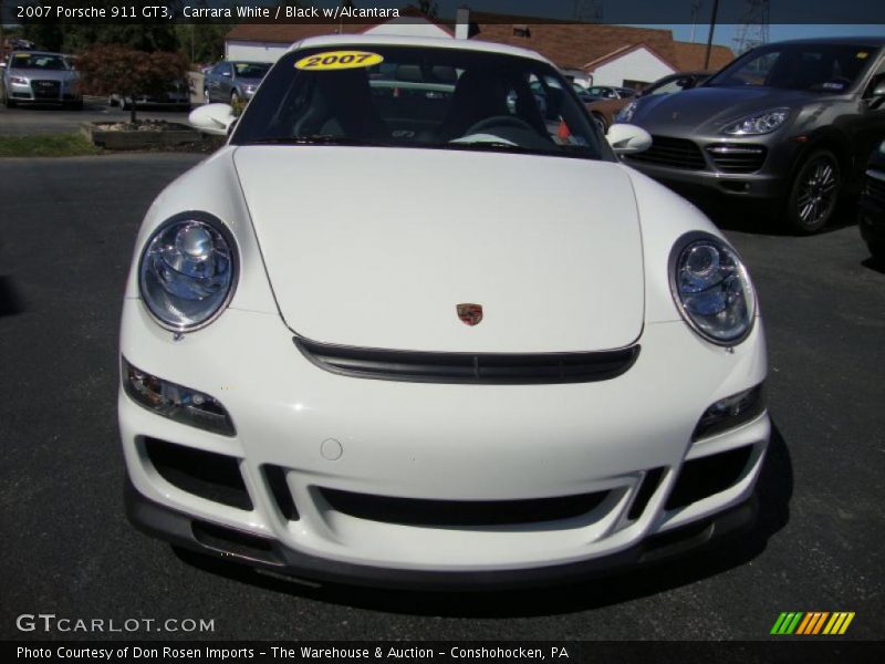 Carrara White / Black w/Alcantara 2007 Porsche 911 GT3