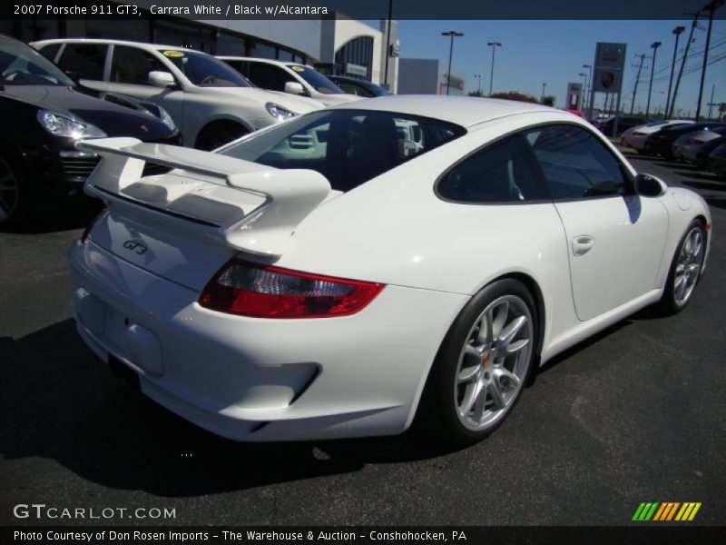 Carrara White / Black w/Alcantara 2007 Porsche 911 GT3