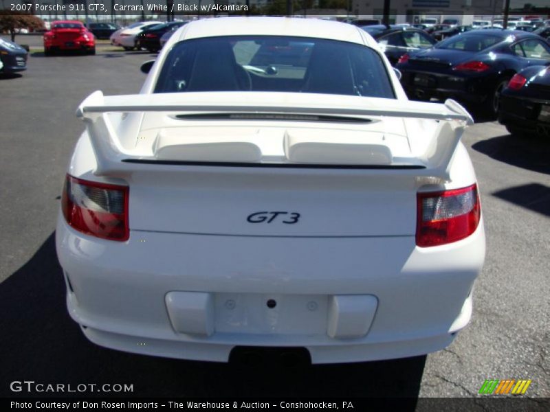 Carrara White / Black w/Alcantara 2007 Porsche 911 GT3