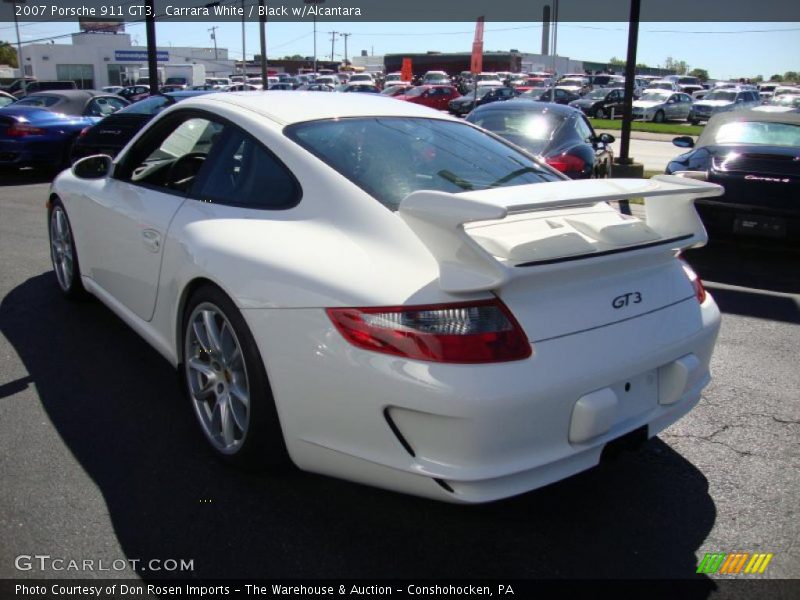 Carrara White / Black w/Alcantara 2007 Porsche 911 GT3