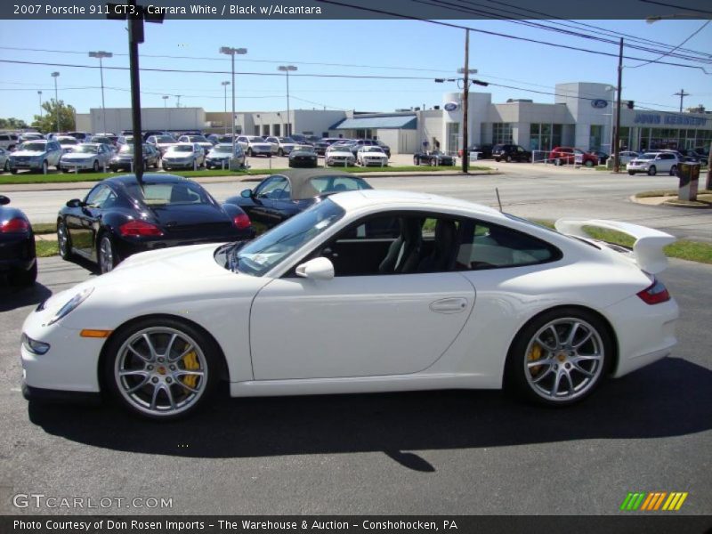 Carrara White / Black w/Alcantara 2007 Porsche 911 GT3