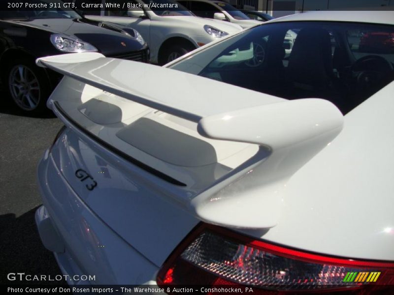 Carrara White / Black w/Alcantara 2007 Porsche 911 GT3