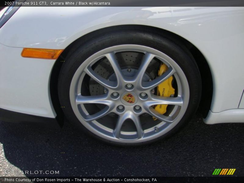 Carrara White / Black w/Alcantara 2007 Porsche 911 GT3
