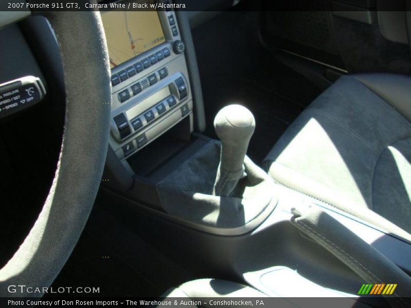 Carrara White / Black w/Alcantara 2007 Porsche 911 GT3
