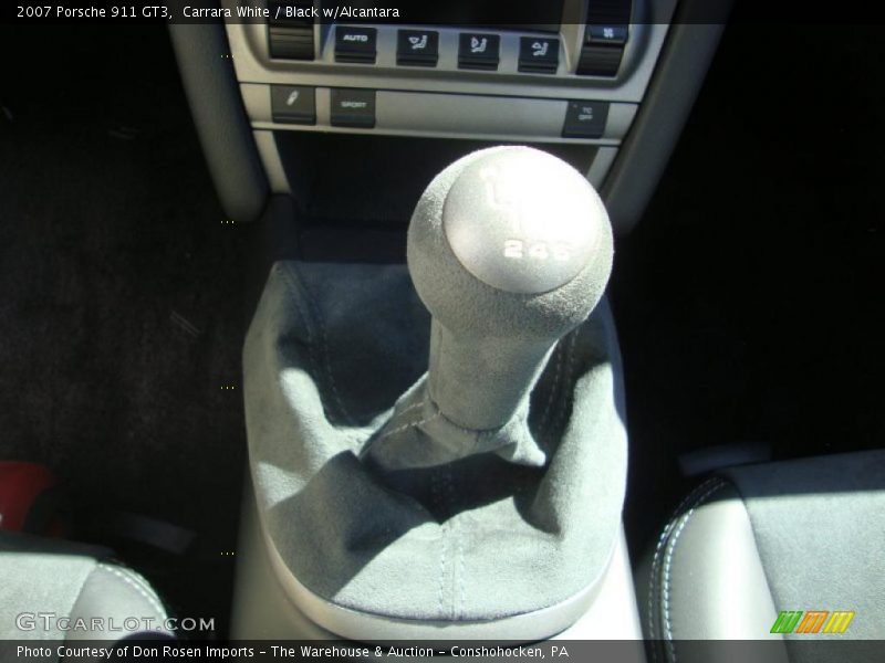 Carrara White / Black w/Alcantara 2007 Porsche 911 GT3