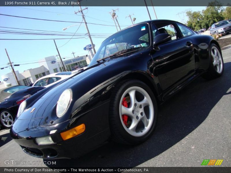 Black / Black 1996 Porsche 911 Carrera 4S