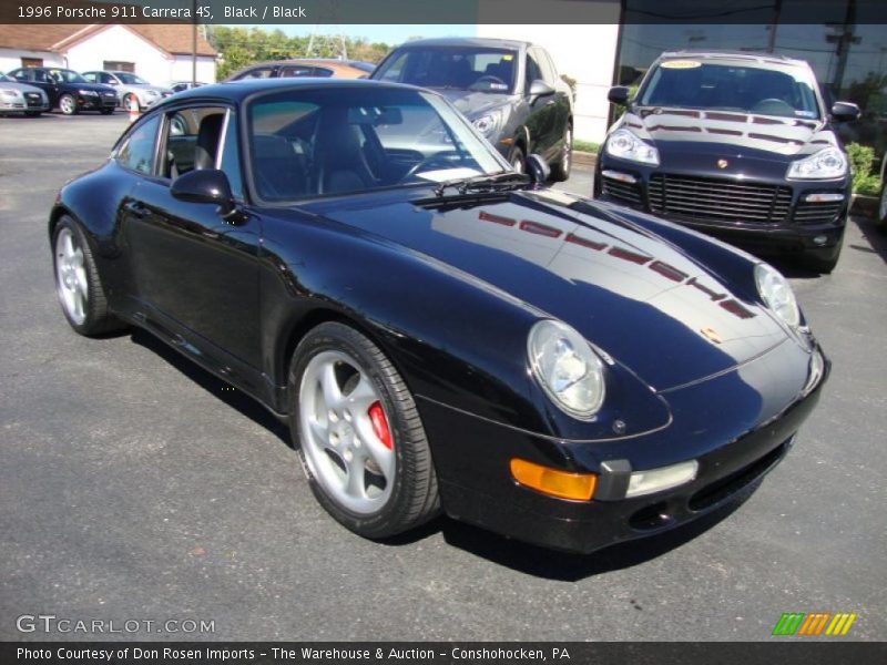 Black / Black 1996 Porsche 911 Carrera 4S
