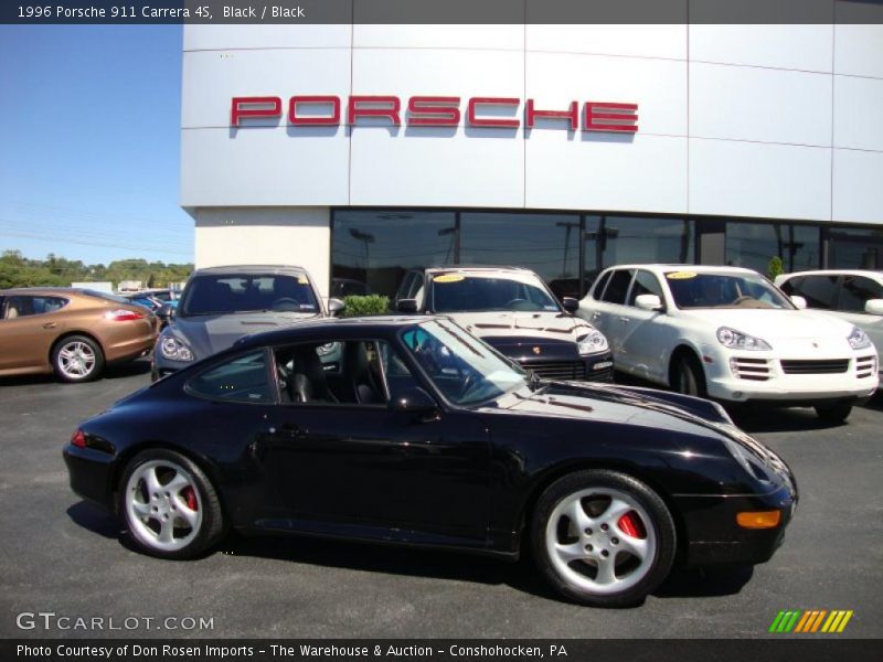 Black / Black 1996 Porsche 911 Carrera 4S