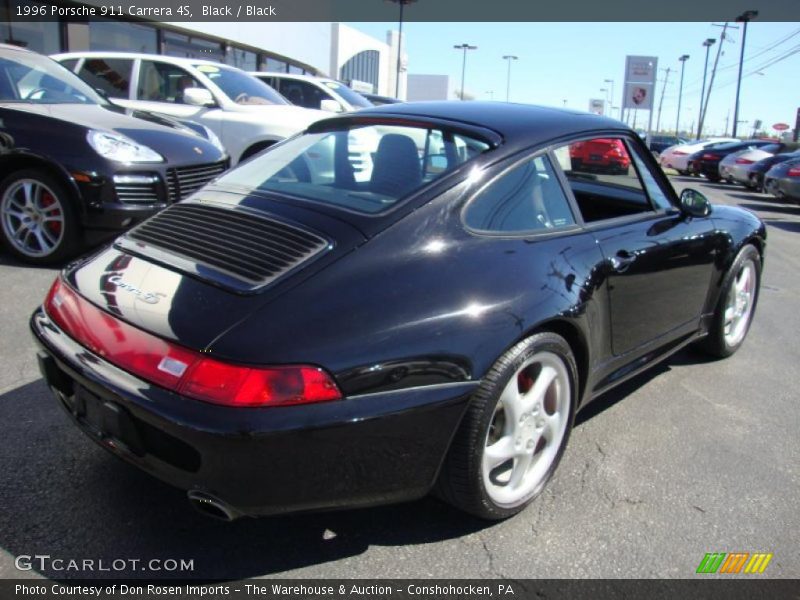 Black / Black 1996 Porsche 911 Carrera 4S