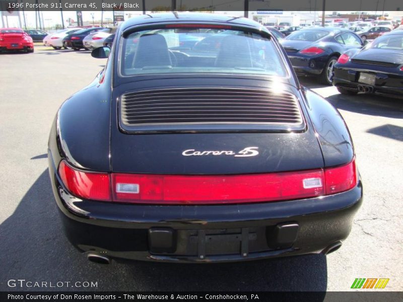 Black / Black 1996 Porsche 911 Carrera 4S