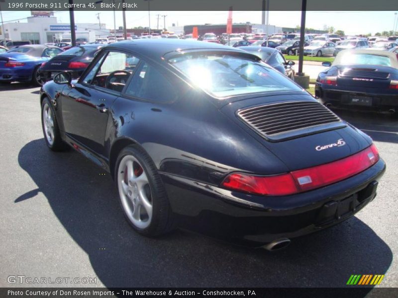 Black / Black 1996 Porsche 911 Carrera 4S