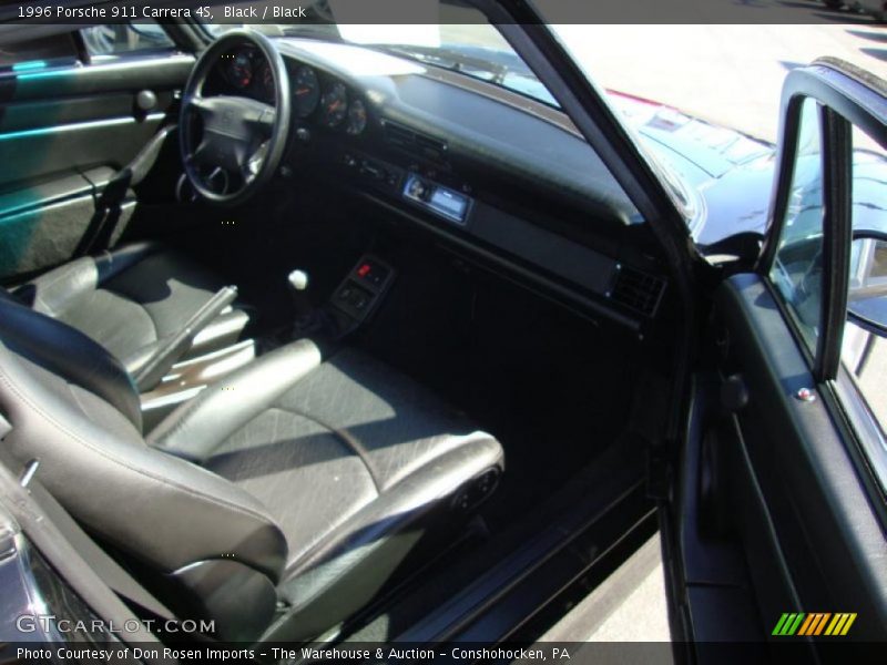 Black / Black 1996 Porsche 911 Carrera 4S