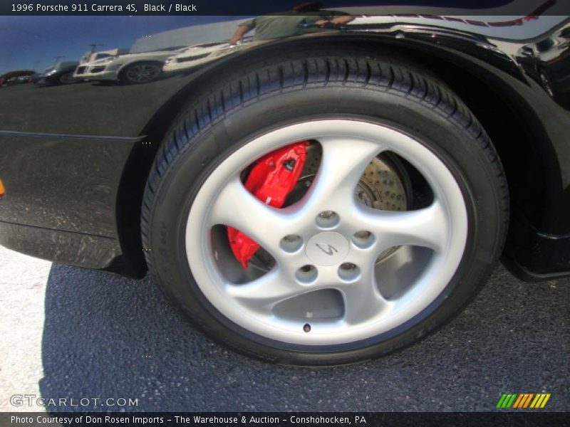 Black / Black 1996 Porsche 911 Carrera 4S