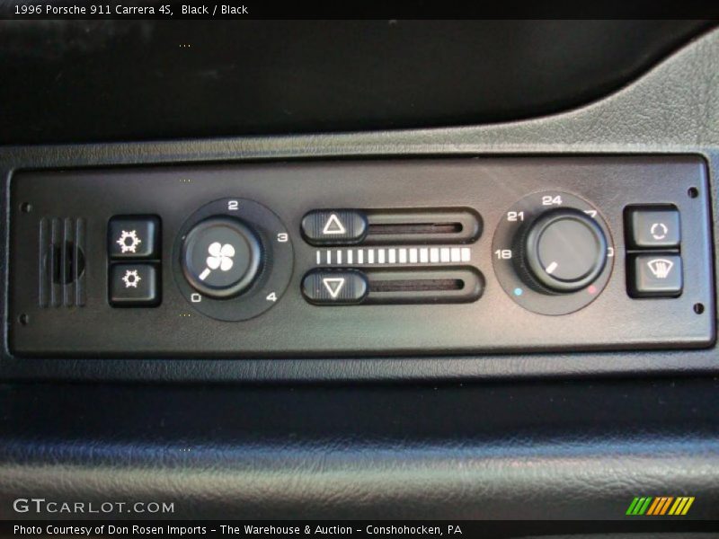 Black / Black 1996 Porsche 911 Carrera 4S