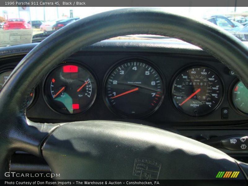 Black / Black 1996 Porsche 911 Carrera 4S