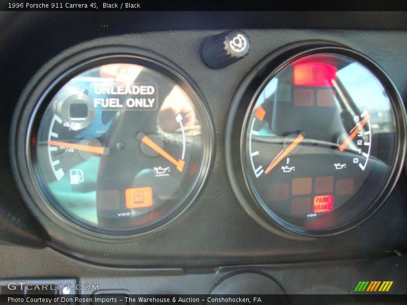 Black / Black 1996 Porsche 911 Carrera 4S