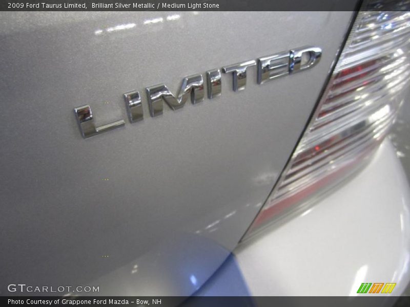 Brilliant Silver Metallic / Medium Light Stone 2009 Ford Taurus Limited