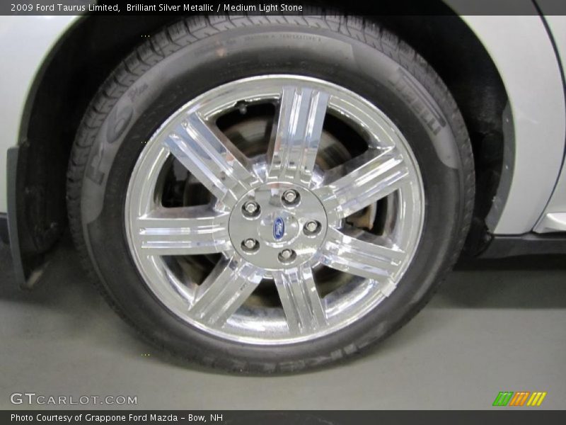 Brilliant Silver Metallic / Medium Light Stone 2009 Ford Taurus Limited