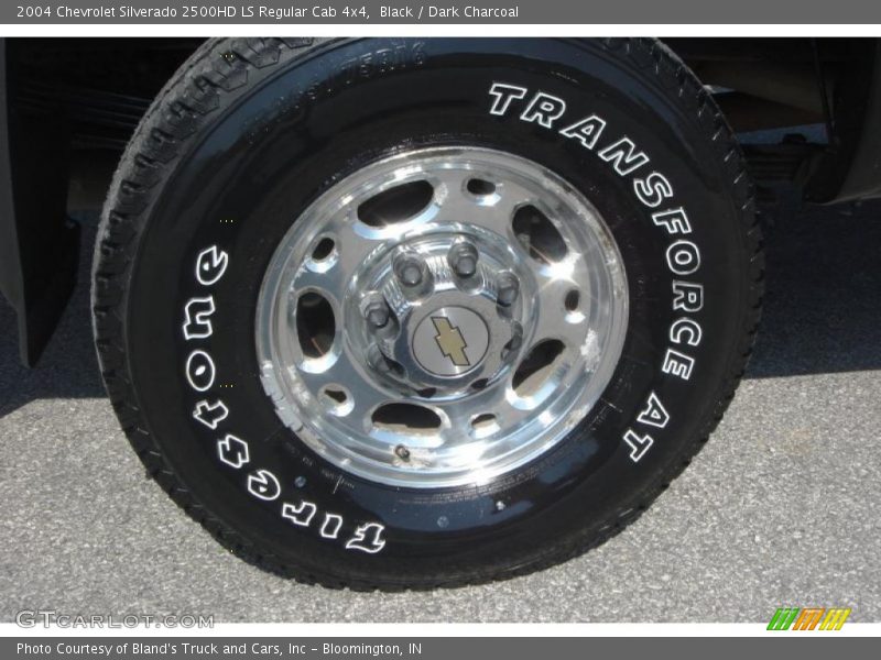 Black / Dark Charcoal 2004 Chevrolet Silverado 2500HD LS Regular Cab 4x4