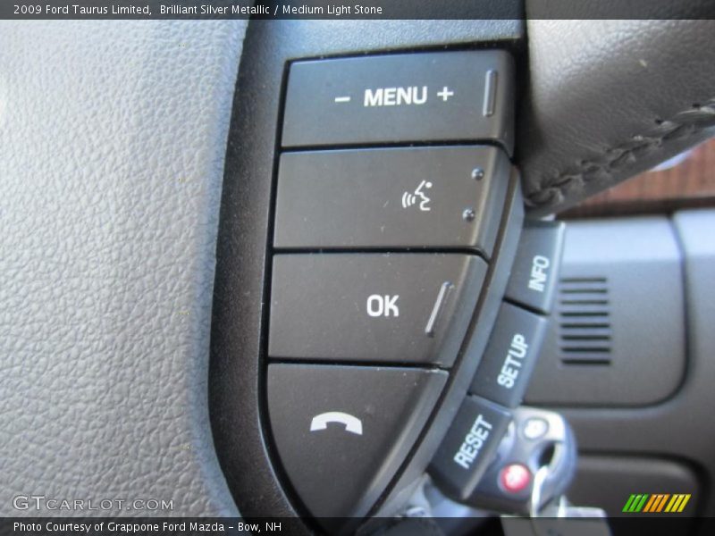 Brilliant Silver Metallic / Medium Light Stone 2009 Ford Taurus Limited