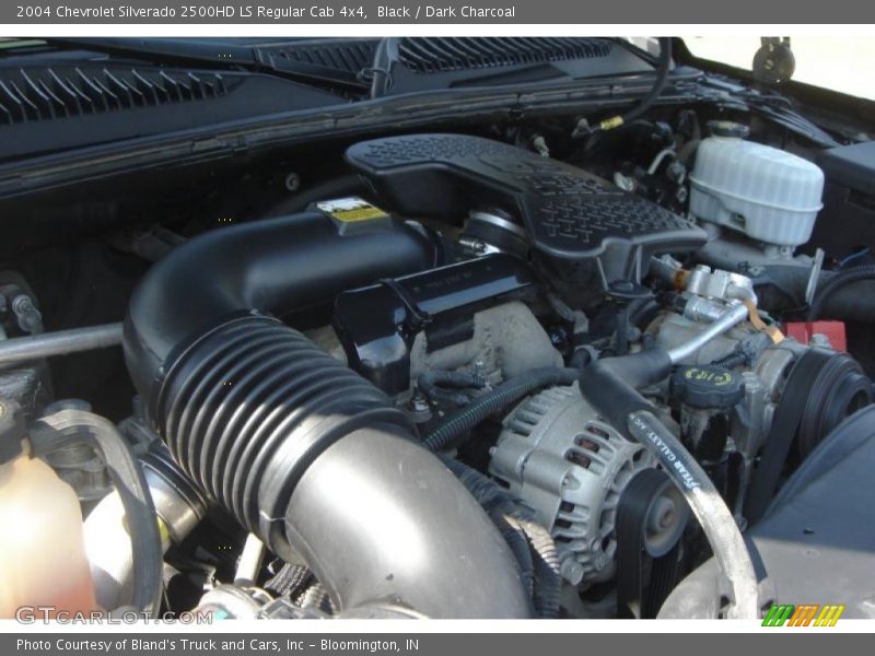 Black / Dark Charcoal 2004 Chevrolet Silverado 2500HD LS Regular Cab 4x4